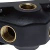 Wanddose (Luftweiche) G 3/4"-2 x G 1/2", Endverteilerdose ohne Durchgangsgewinde