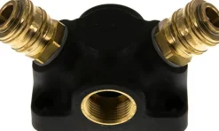 Wanddose mit G 3/4" (IG) und 2 Standard-Schnellkupplungen NW7,2