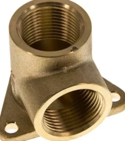 Wanddose 2 x G 3/4" (IG), Messing