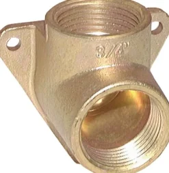 Wanddose 2 x G 3/4" (IG), Messing