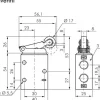 3/2-Wege Endschalter G 1/4", Kunststoffrolle