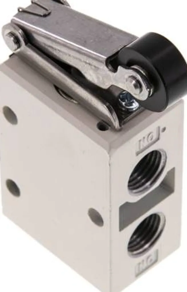 3/2-Wege Endschalter G 1/4", Kunststoffrolle