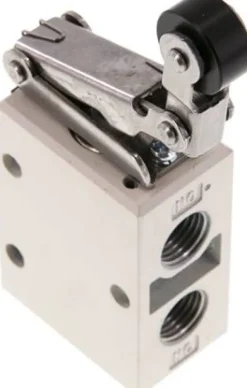 3/2-Wege Endschalter G 1/4", Leerrücklaufrolle