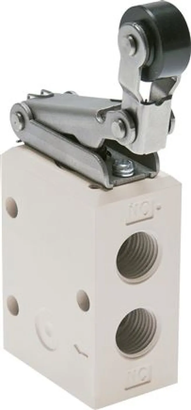 3/2-Wege Endschalter G 1/4", Leerrücklaufrolle