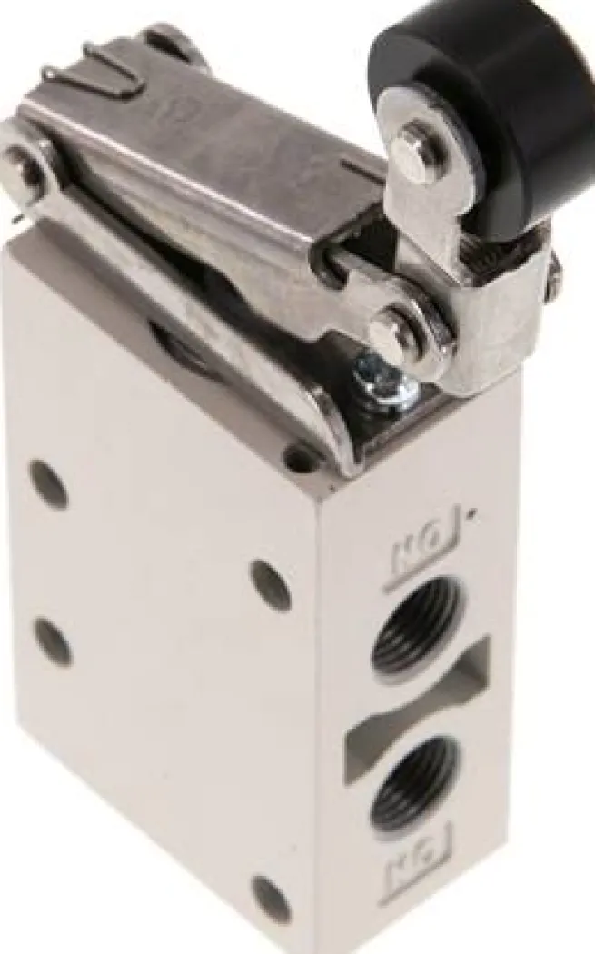 3/2-Wege Endschalter G 1/8", Leerrücklaufrolle