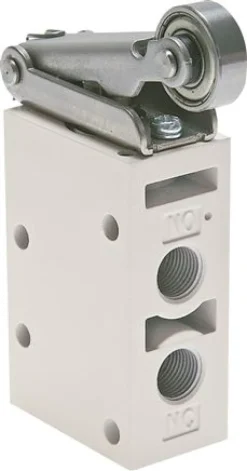 3/2-Wege Endschalter G 1/8", Stahlrolle (kugelgelagert)
