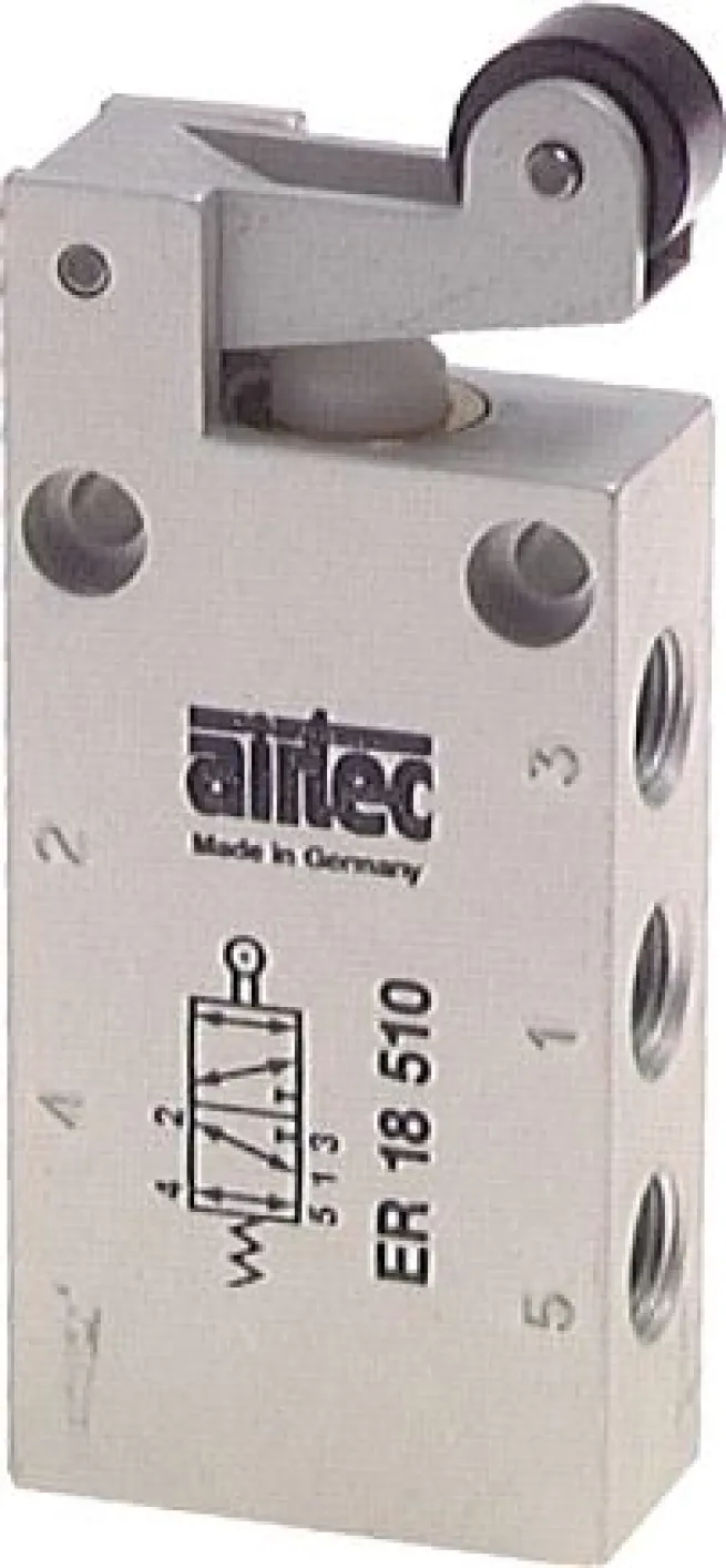 5/2-Wege Endschalter mit Rolle, G 1/8"