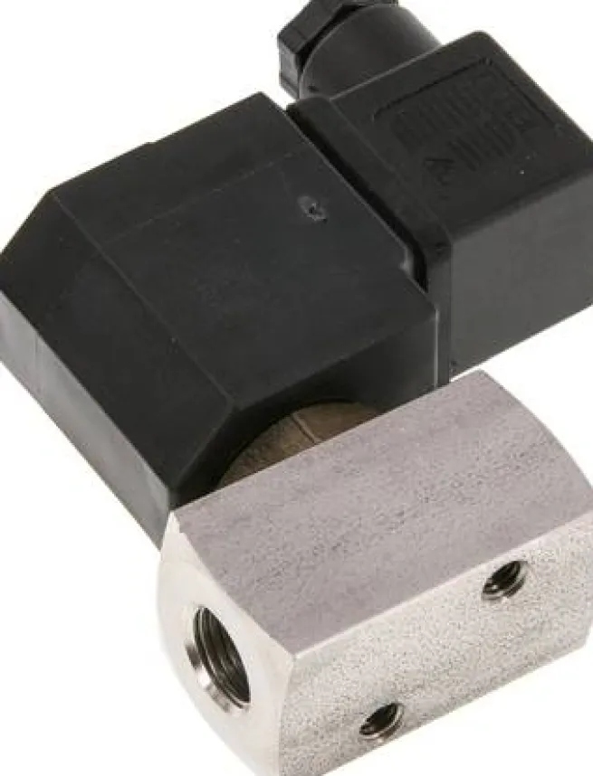 2/2-Wege ES-Magnetventil G 1/4", 0 - 8 bar, stromlos geschlossen (NC) 24V=