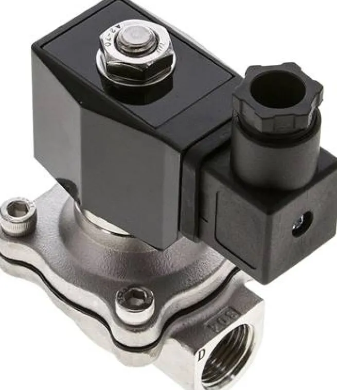 2/2-Wege ES-Magnetventil G 1/2", 0-6/10 (DC/AC) bar, NC 230V