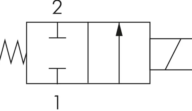 2/2-Wege ES-Magnetventil G 1/4" 24 V= Eco