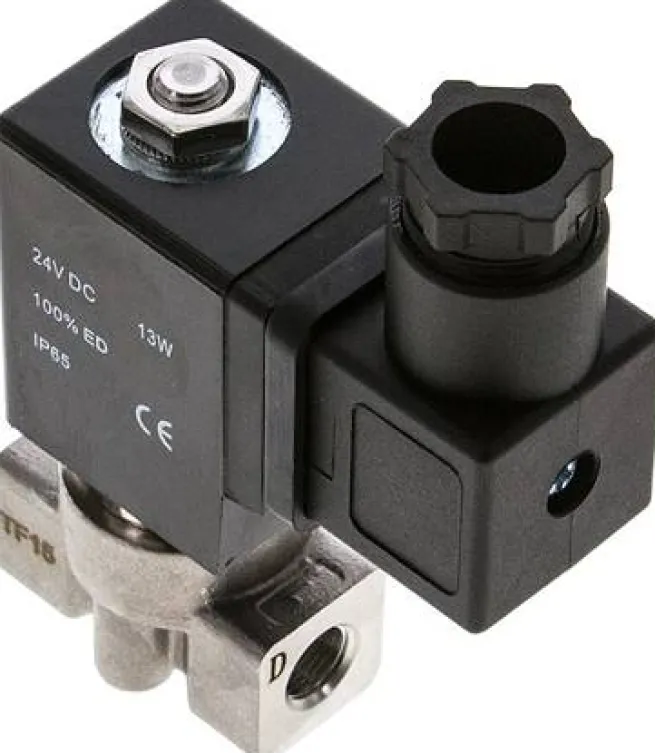 2/2-Wege ES-Magnetventil G 1/8" 24 V= Eco