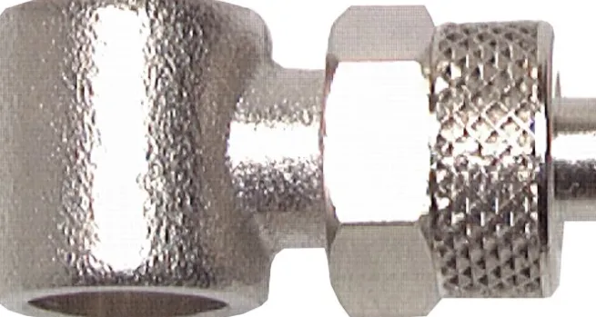 4/2-Wege Kipphebelventil 6 x 4 mm (außen x innen) / G 1/4" (AG)