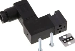 3/2-Wege Magnetventil,Flansch, Federrückstellung (NC), 12 V=
