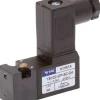 3/2-Wege Magnetventil,Flansch, Federrückstellung (NC), 230 V AC