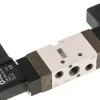 5/2-Wege Magnetventil, G 1/4" (Abluft G 1/8"), Impulsventil, 24 V AC