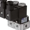 3/2-Wege Magnetventil, G 1/8" (Abluft M5), Federrückstellung (NC), 24 V=