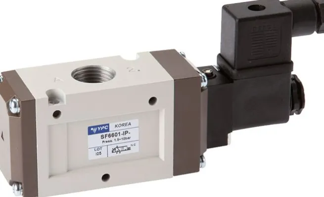 3/2-Wege Magnetventil, G 1/2", Federrückstellung (NC), 12 V=