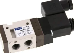 3/2-Wege Magnetventil, G 1/4", Federrückstellung (NO), 230 V AC, Pilot aus Polyamid