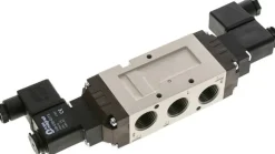 5/2-Wege Magnetventil, G 1/2", Impulsventil, 230 V AC