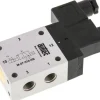 3/2-Wege Magnetventil, G 1/4", Luftfederrückstellung (NO), 230 V AC