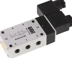 5/2-Wege Magnetventil, G 1/8", Luftfeder, 230 V AC