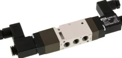 5/3-Wege Magnetventil, G 1/8", Mittelstellung geschlossen, 115 V AC
