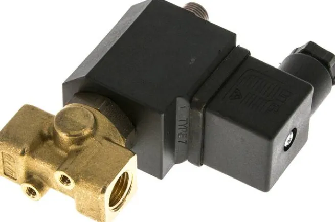 3/2-Wege Magnetventil G 1/4" stromlos geschlossen (NC) 24V=