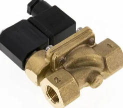 2/2-Wege Magnetventil G 3/8" stromlos geschlossen (NC),NBR 24V=