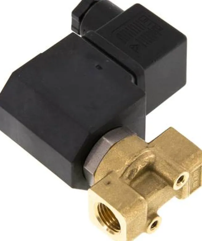 2/2-Wege Magnetventil G 1/4" stromlos geöffnet (NO),FKM 230V