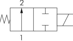 2/2-Wege Magnetventil G 3/4" stromlos geöffnet (NO),EPDM 24V=