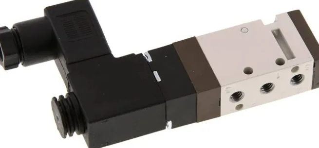 5/2-Wege Magnetventil, M 5, Federrückstellung, 12 V=