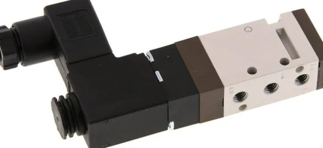5/2-Wege Magnetventil, M 5, Federrückstellung, 24 V=