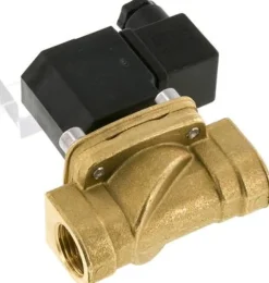 2/2-Wege Messing-Magnetventil G 1/2", -0,95 - 16 bar, stromlos geschlossen (NC) 230V, Dichtung EPDM
