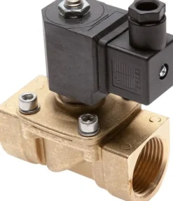 2/2-Wege Messing-Magnetventil G 3/4", -0,95 - 9 bar, stromlos geschlossen (NC) 12V=