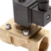 2/2-Wege Messing-Magnetventil G 3/4", -0,95 - 16 bar, stromlos geschlossen (NC) 230V