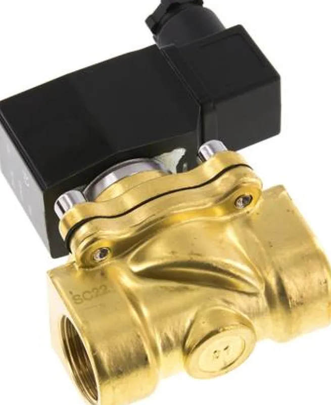 2/2-Wege MS-Magnetventil 24V=, G 3/4", 0-6/10 (DC/AC) bar, NC