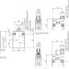 3/2-Wege (NC/NO) Endschalter mit Nocke, G 1/8"