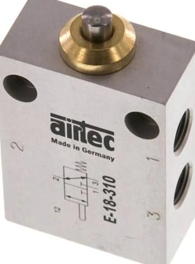 3/2-Wege (NC/NO) Endschalter mit Nocke, G 1/8"