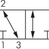 3/2-Wege Pneumatikimpulsventil, G 1/4", ATEX-Zulassung