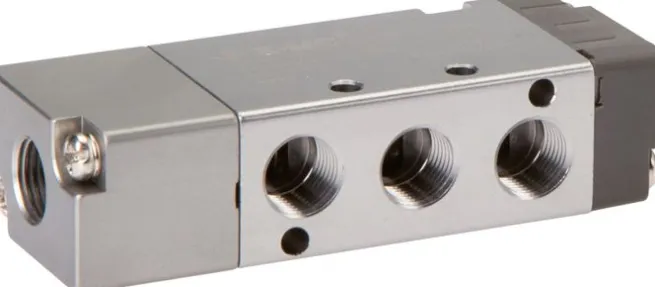 5/2-Wege Pneumatikventil, Federrückstellung, G 1/8"