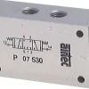 5/3-Wege Pneumatikventil, G 1/8", Mittelstellung geschlossen