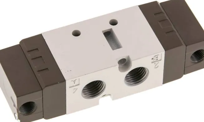 5/2-Wege Pneumatikventil, G 1/4" (Pilot u. Abluft G 1/8"), Impulsventil