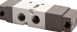 5/2-Wege Pneumatikventil, G 1/4" (Pilot u. Abluft G 1/8"), Impulsventil
