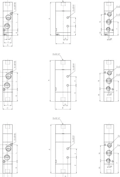 5/2-Wege Pneumatikventil, Impulsventil, G 1/4" (Pilot G 1/8")