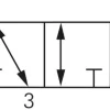 3/2-Wege Pneumatikventil mit Feder, G 1/2"