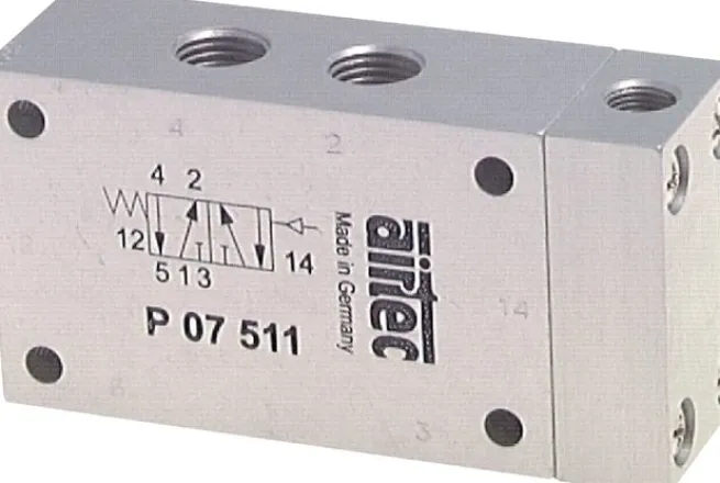 5/2-Wege Pneumatikventil mit Feder, G 1/4"