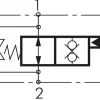 2/2-Wege Ventil, stromlos geöffnet (NO), beidseitig 24V=, 3/4", bis 250 bar (Aluminium)