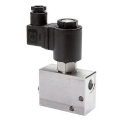 2/2-Wege Ventil, stromlos geschlossen (NC), beidseitig 230V, 3/8", bis 350 bar (Stahl verzinkt)