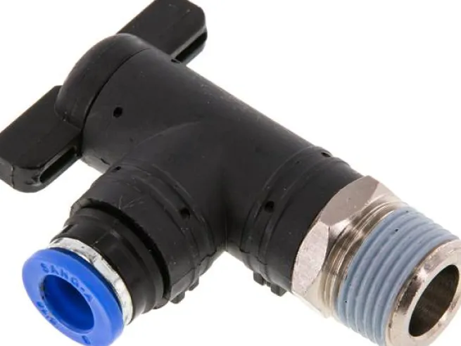 Winkel-Absperrhahn R 3/8"-8mm, IQS-Standard