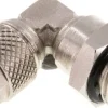 Winkel-Drehverschraubung G 1/4"-8x6mm, Messing vernickelt
